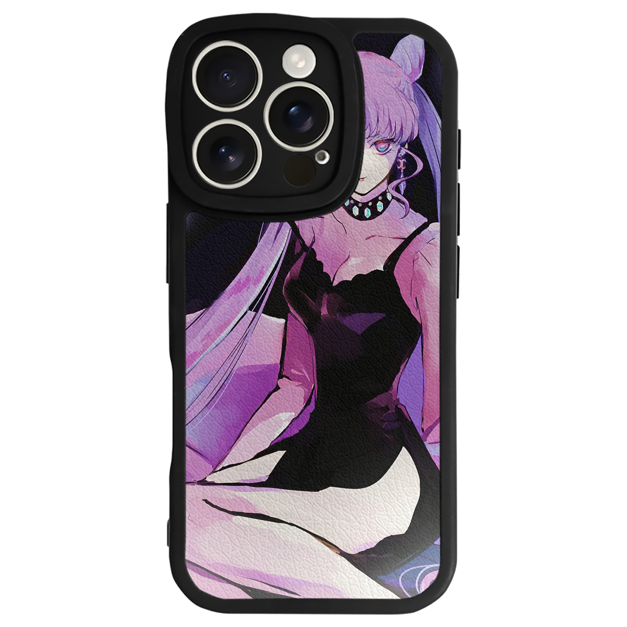 （画像用） 美少女戦士セーラームーン Sailor Moon 【iPhone 16シリーズ対応】シリコンスマホケース（レザー調） 材質：シリコン